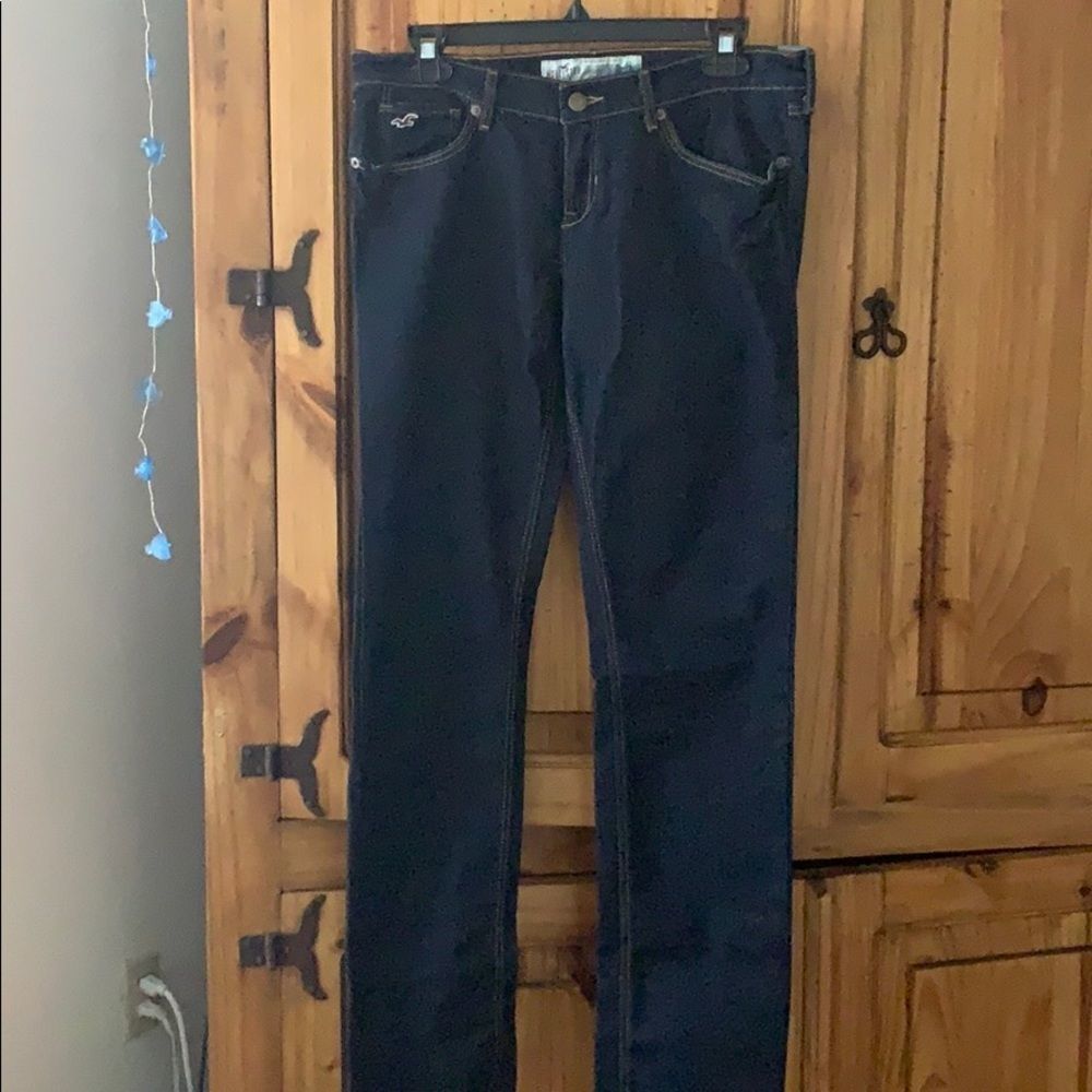 Hollister Laguna Jeans Size 7 Long 34" Inseam - Picture 3 of 8